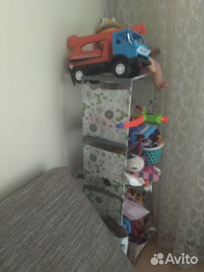 Сборная полка, с тряпичными перекрытиями