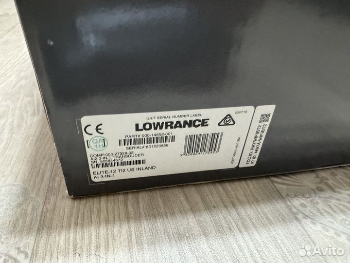 Эхолот lowrance elite 12 ti2