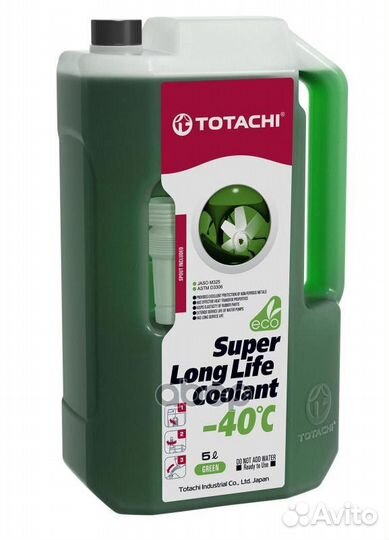 Totachi Super Long Life Coolant Green -40C (5L)