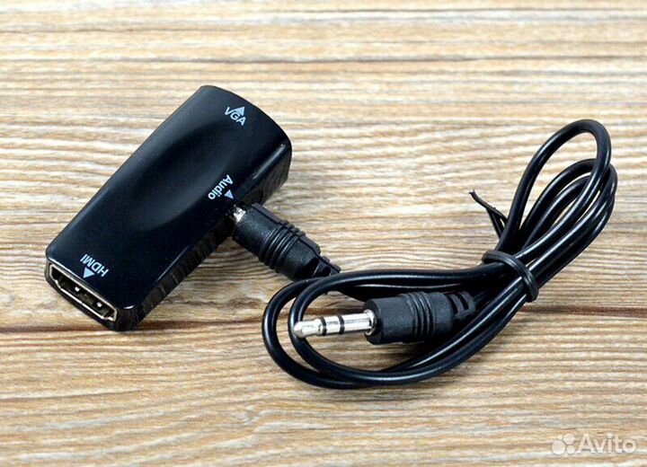 Переходник hdmi - VGA Адаптер Конвертер с аудио