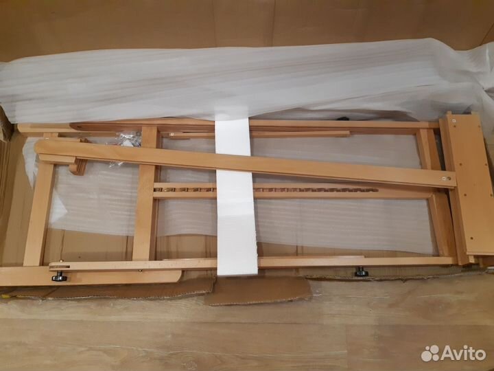 Мольберт для рисования напольный 54х55х171