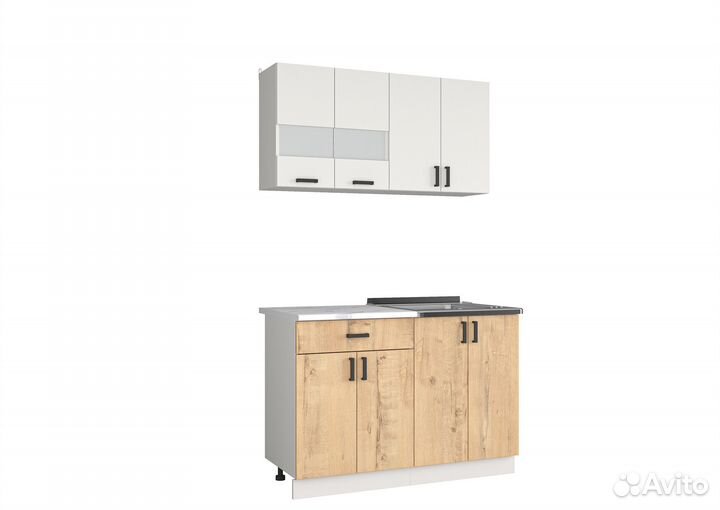 Кухонный гарнитур Легенда-10 1,2м Б-4