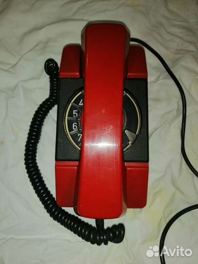 Телефон стационарный дисковый