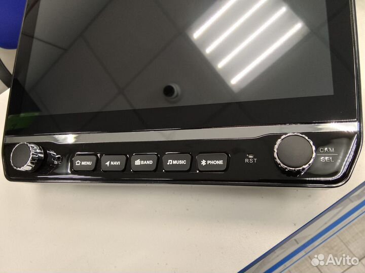 Магнитола Андроид 9 дюймов с крутилками