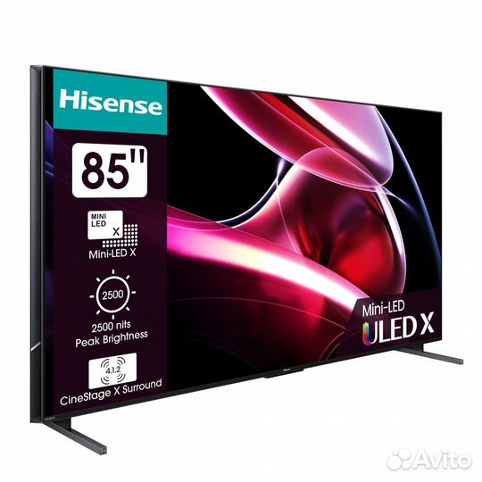 Телевизор Hisense 85uxkq, угольно-серый