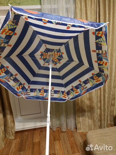 Зонт летний уличный б/у