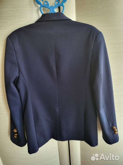 Школьная форма Б/У синяя для мальчика 7-8 лет