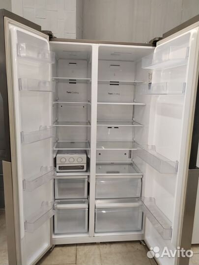 Холодильник samsung двухдверный side by side