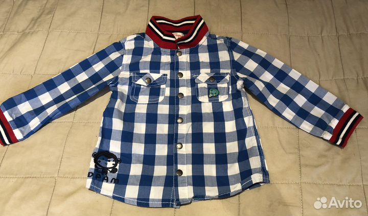 Рубашки, 4 шт. разные (12 - 24 мес)