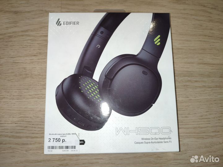 Беспроводные наушники edifier wh500