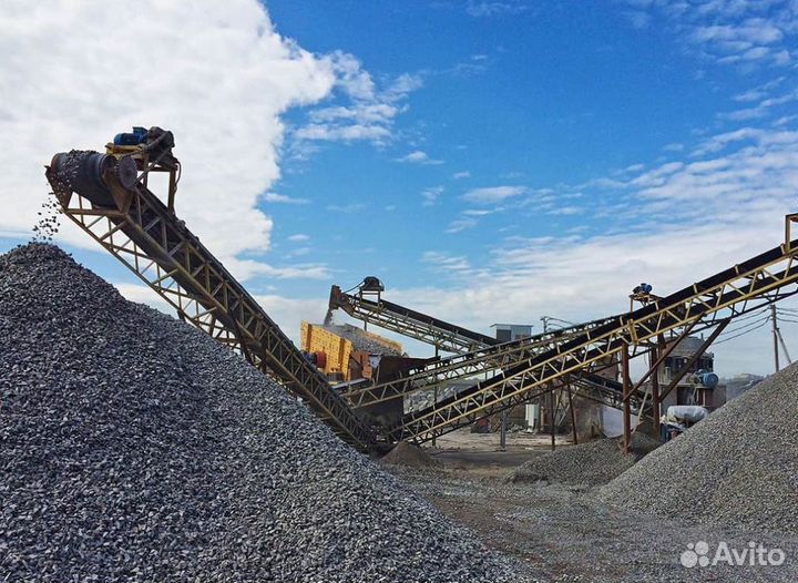 Щебень гравийный