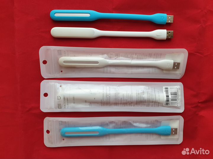 Гибкая USB лампа Xiaomi 2 удлиненная 5 режимов ярк