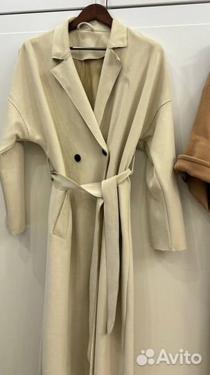 Замшевый плащ zara