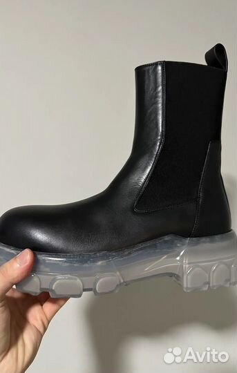 Rick Owens Beatle Bozo Tractor Boots оригинал