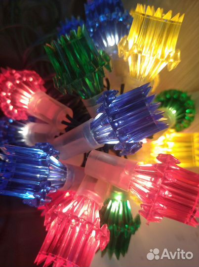 Гирлянда электрическая СССР