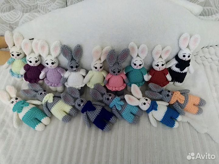 Зайки ручной работы