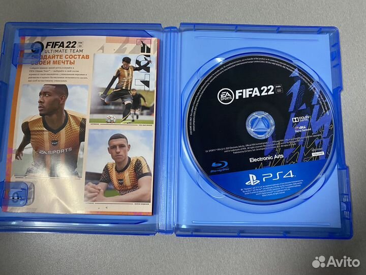 Игра для приставки FIFA 22 ps4
