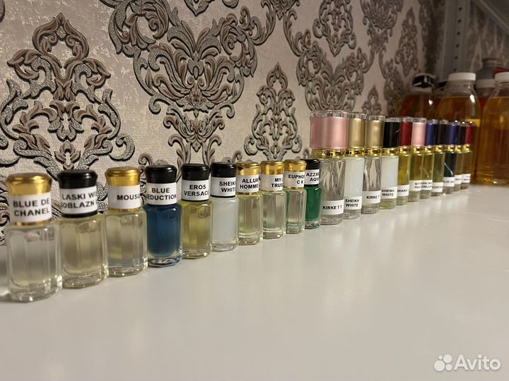 Масляные духи на разлив оптом со склада