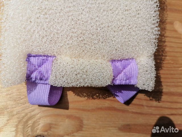 Мочалка лётная жесткая для бани(средний размер)