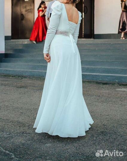 Платье на выпускной в пол