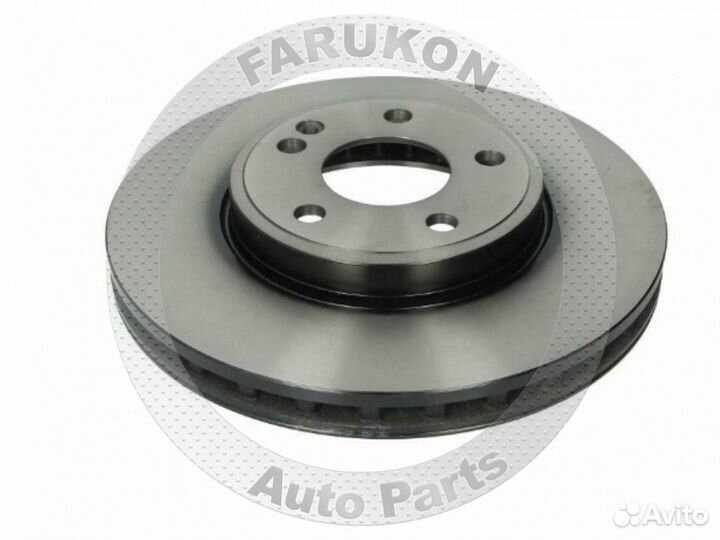 Диск тормозной задний Skoda