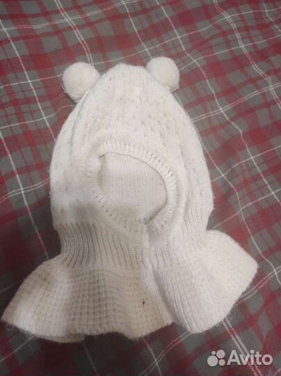 Шапка шлем + шамка + вещи