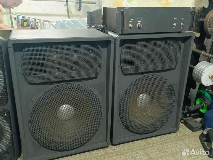 Ламповый усилитель и колонки тесла