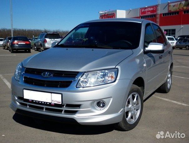 Капот Крашеный Лада Гранта цвет Платина 691