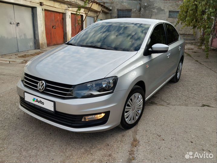 Volkswagen Polo 1.6 AT, 2018, 158 000 км
