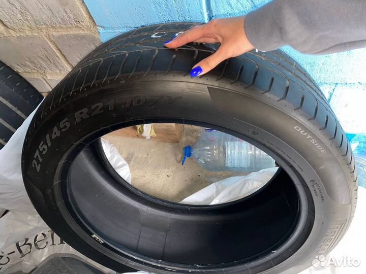 Pirelli P Zero 275/45 R21 и 315/40 R21