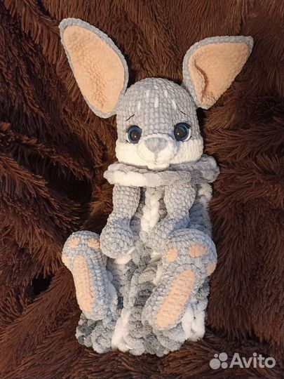 Пижамница заяц, мягкая игрушка