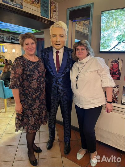 Поздравление ростовая кукла Николай Басков