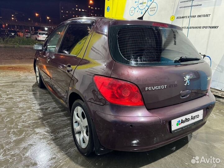 Peugeot 307 1.6 AT, 2008, 164 500 км