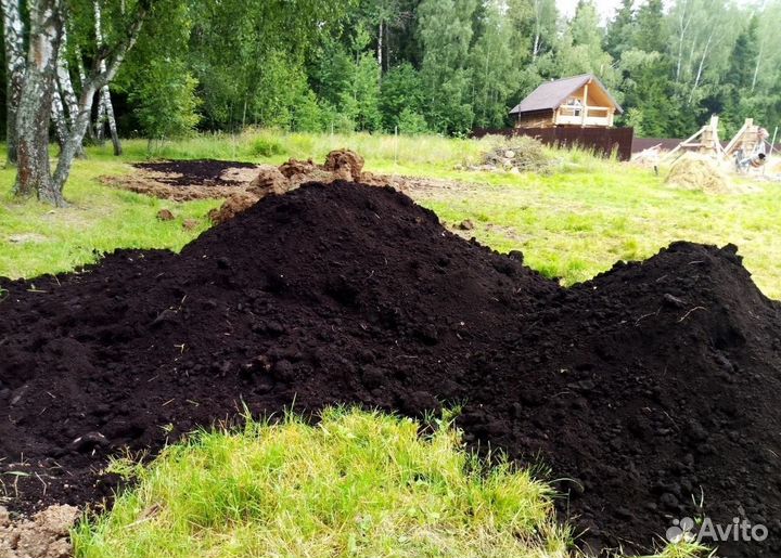 Чернозем, земля, плодородный грунт