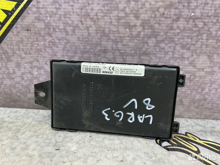 Блок электронный Largus Ларгус комплектация «база»