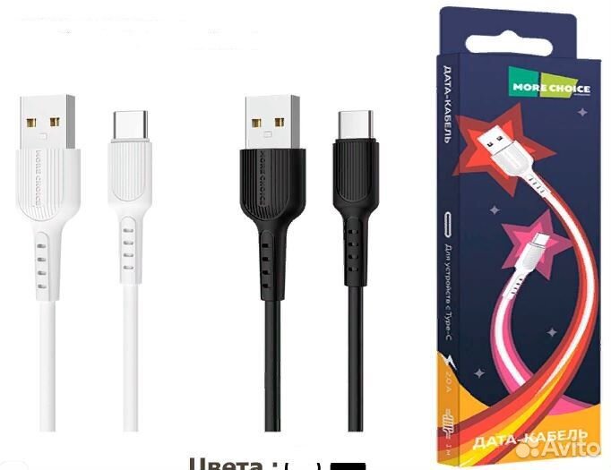 Дата-кабель USB 2.0A для micro USB More choice K26