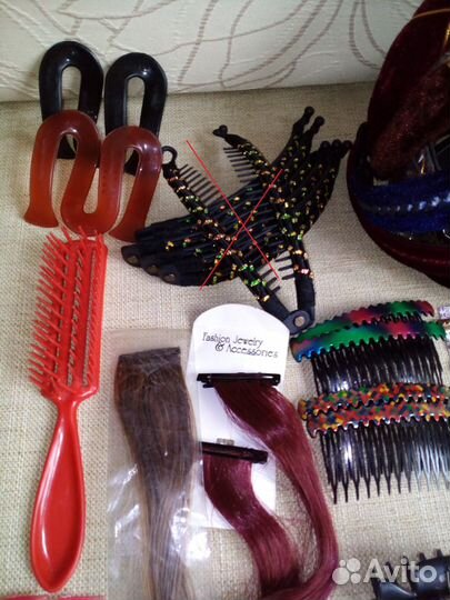 Заколки, шпильки, резинки, бигуди