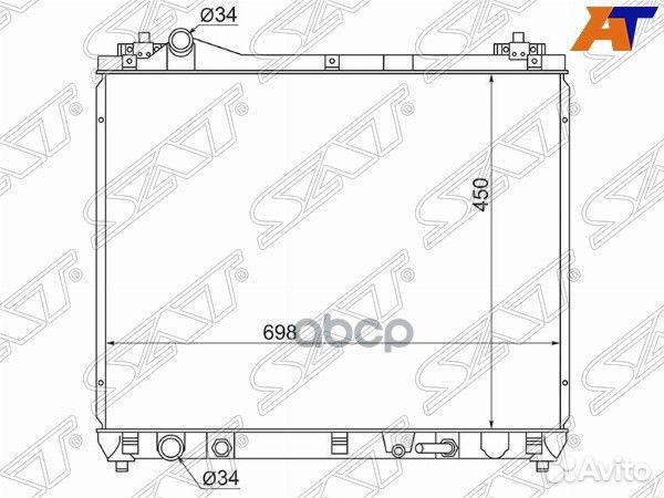 Радиатор Suzuki Grand Vitara 05-16 sk0006j20a Sat
