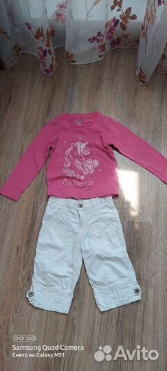 Детские вещи для девочки 104-116
