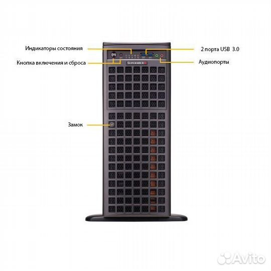 Серверная платформа SuperMicro SYS-741GE-tnrt