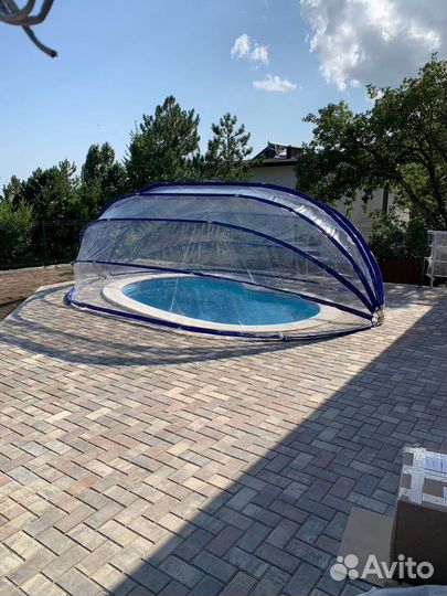 Купол для бассейна, тент для бассейна420х620пвх200