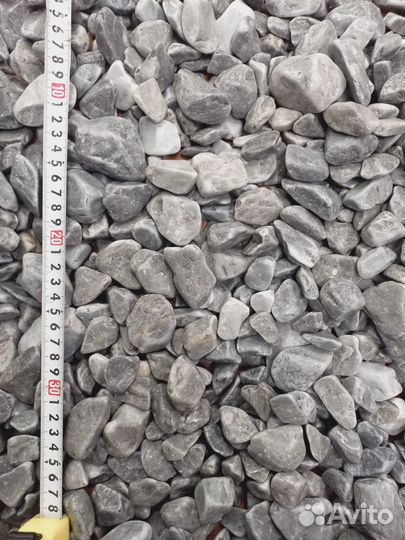 Галька натуральная для дизайна