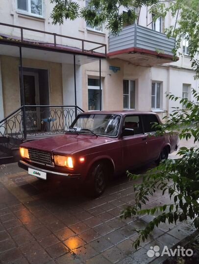 ВАЗ 2107 1.6 МТ, 2002, битый, 288 000 км