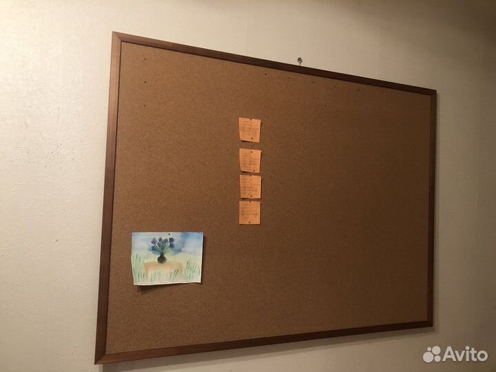 Пробковая доска 120 х 90