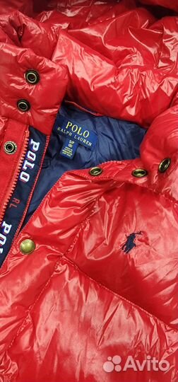 Пуховик куртка polo ralph lauren