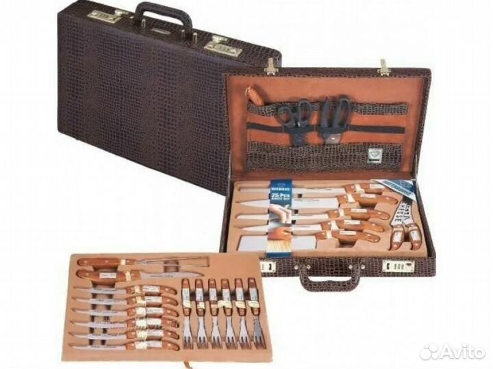 Набор немецких ножей hoffmayer в дипломате