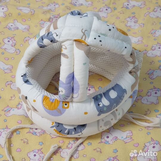 Шапка шлем для малыша