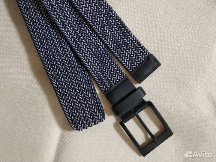 Ремень мужской новый плетеный