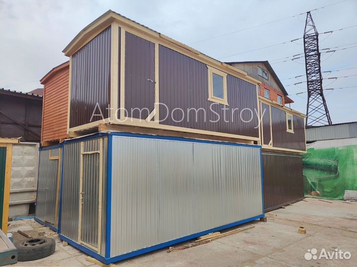 Бытовка зимняя утепленная. Выдерживает до -30