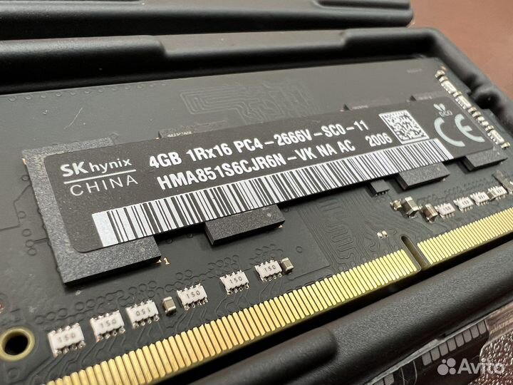 Оперативная память iMac sodimm DDR4 2666 4GB